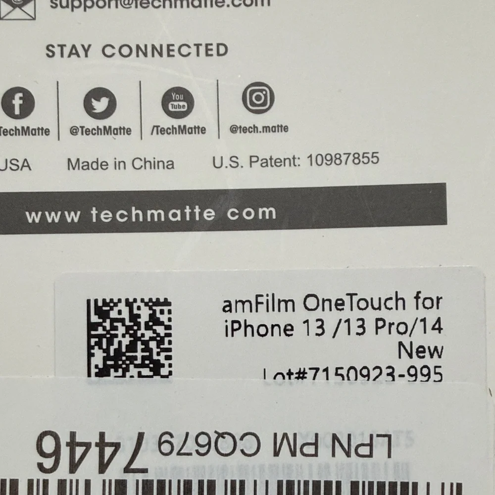 amFilm Tempered Glass Screen Protector 2 Pack